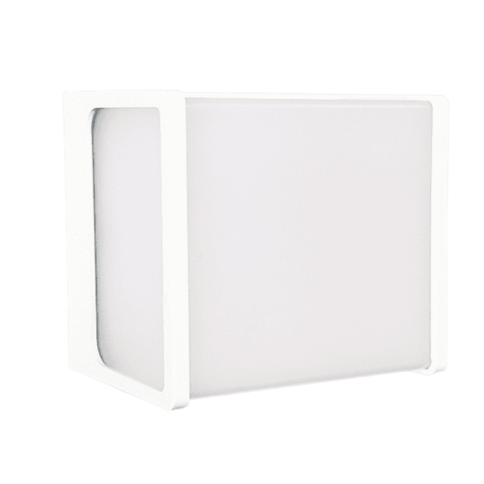 Arandela Opus New Home 8 Watts 3000K Branco 120x120x90mm OPS 81744
