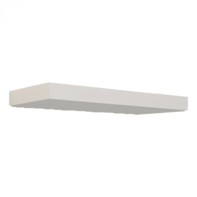 Arandela TKS Retangular P 1L T8 Tubular 600mm 625x200x40mm 4035-P
