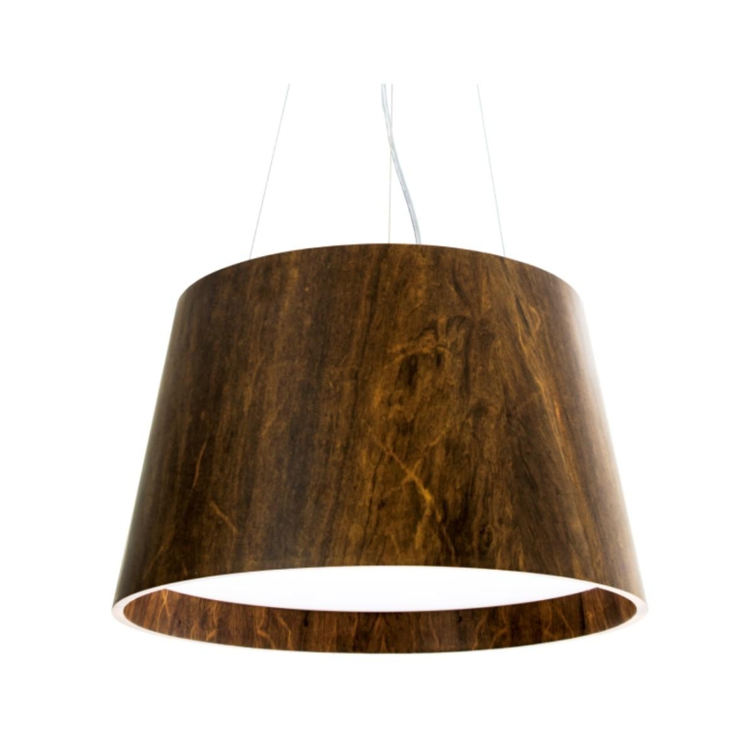 Pendente Accord Cônico Liso 23 watts 2700K Bivolt Ø450x280mm 1145LED