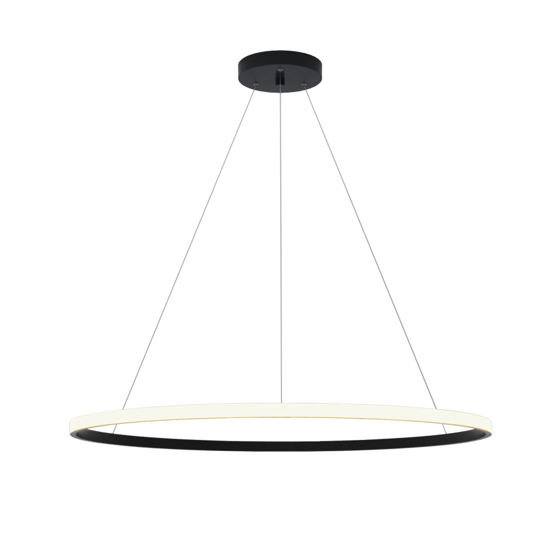 Pendente Montare Anello Led Externo 36 watts Ø1000mm 124100