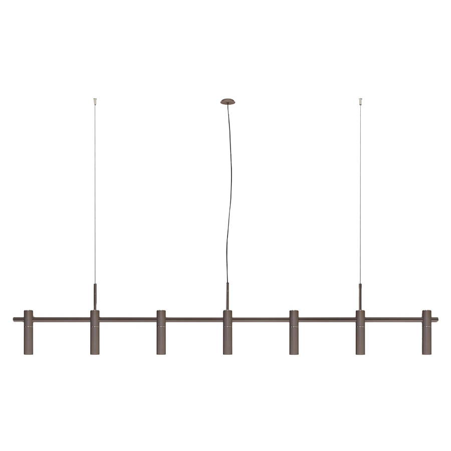Pendente TKS Fence Basic 7L Mini Dicróica MR11 1740x250mm 2067