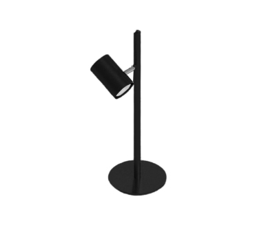 Luminária De Mesa Montare Round Plus Articulada 1L Dicroica MR16 200x150x450mm 24640