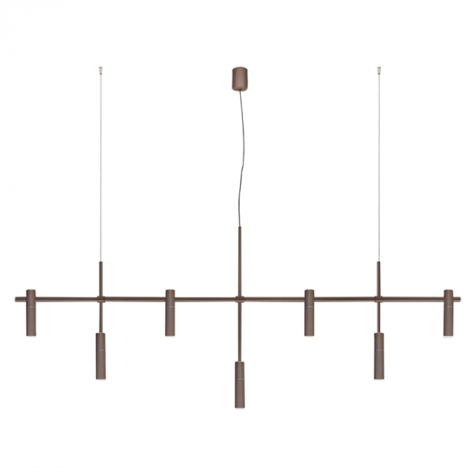 Pendente TKS Fence Com Difusor 7L Mini Dicróica MR11 1740x700mm 1799