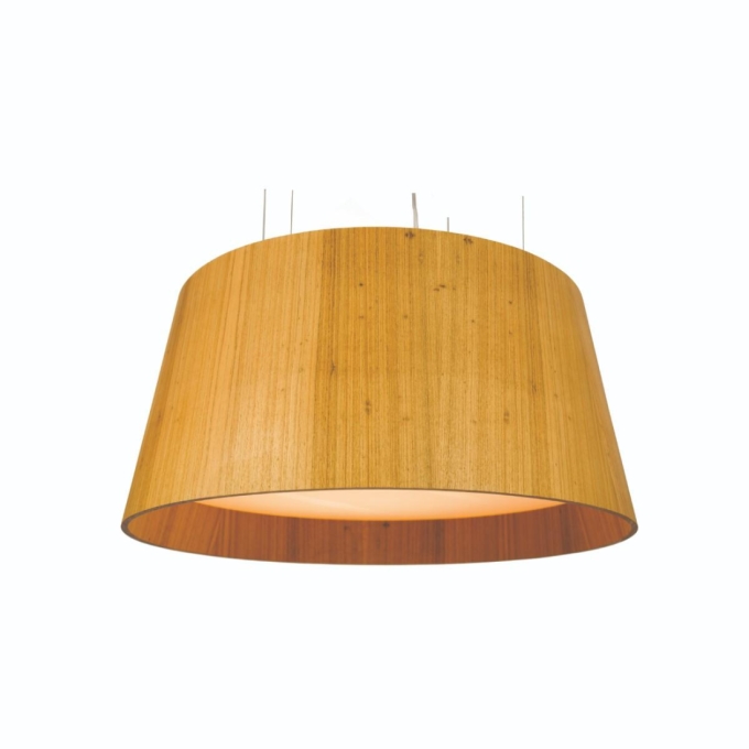 Pendente Accord Cônico Liso 63 watts 2700K Bivolt Ø1000x350mm 258LED