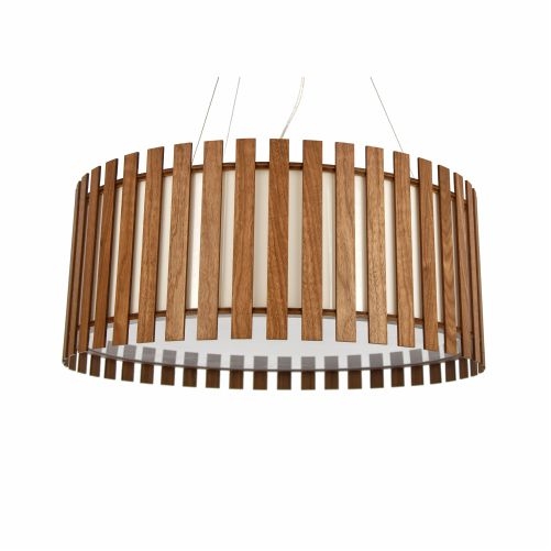 Pendente Accord Cilíndrico Ripado 3L E27 Ø600x220mm 1093