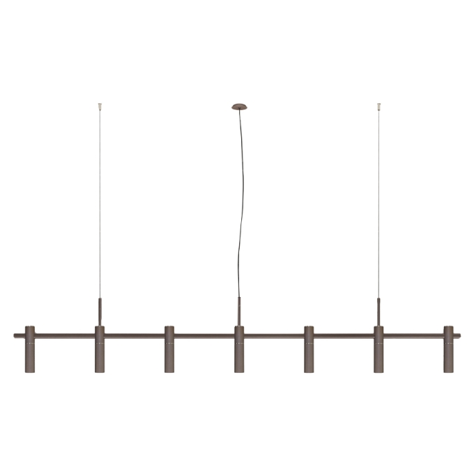 Pendente TKS Fence Basic 7L Mini Dicróica MR11 1740x250mm 2067