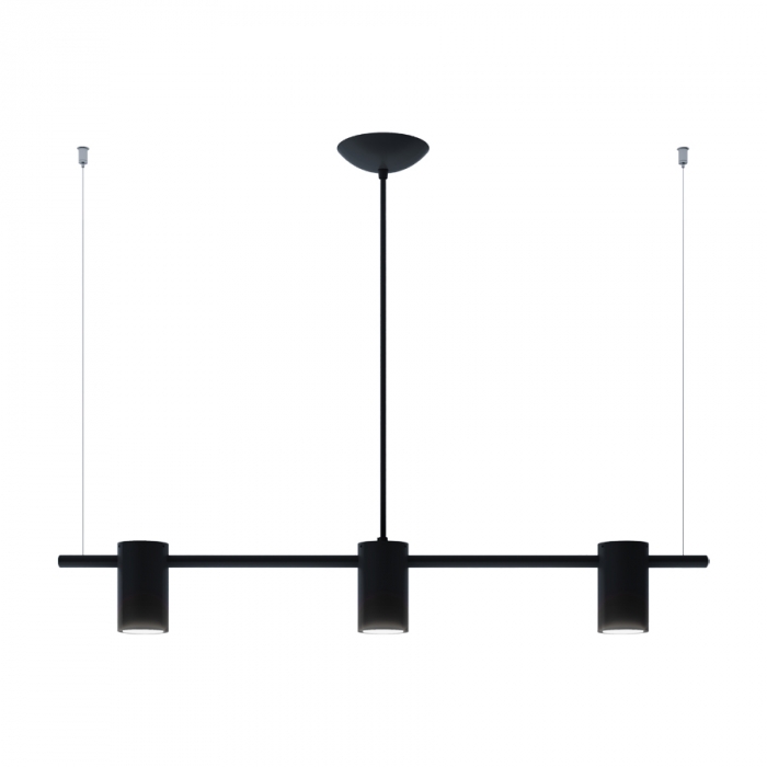 Pendente Montare Apus 3L Dicroica MR16 800x100x150mm 30380