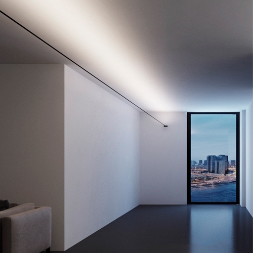Perfil Opus LED Highline Preto 10 metros OPS 83779