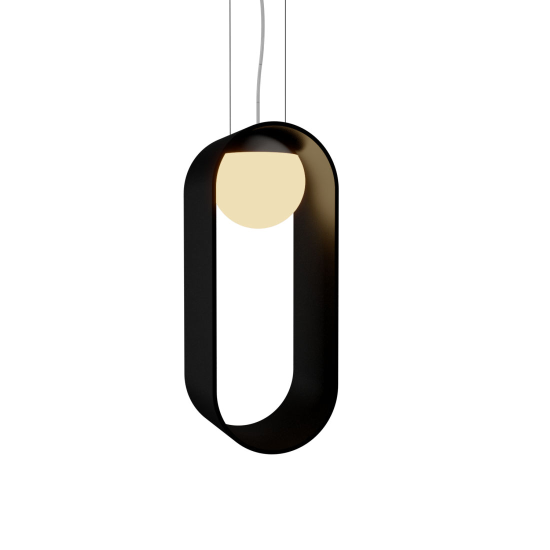 Pendente Accord Sfera 1L E27 200x180x500mm 1466