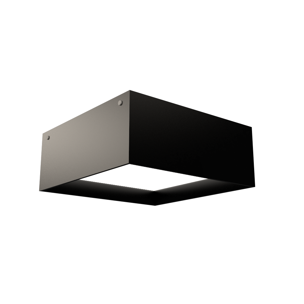 Plafon Accord Meio Squadro 26 watts 2700K Bivolt 400x400x120mm 494LED
