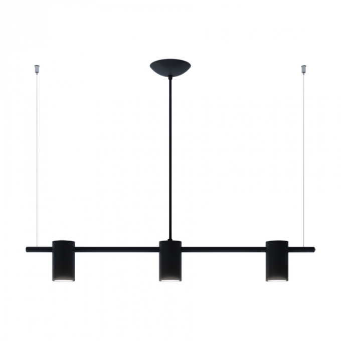 Pendente Montare Apus 3L Dicroica MR16 800x100x150mm 30380