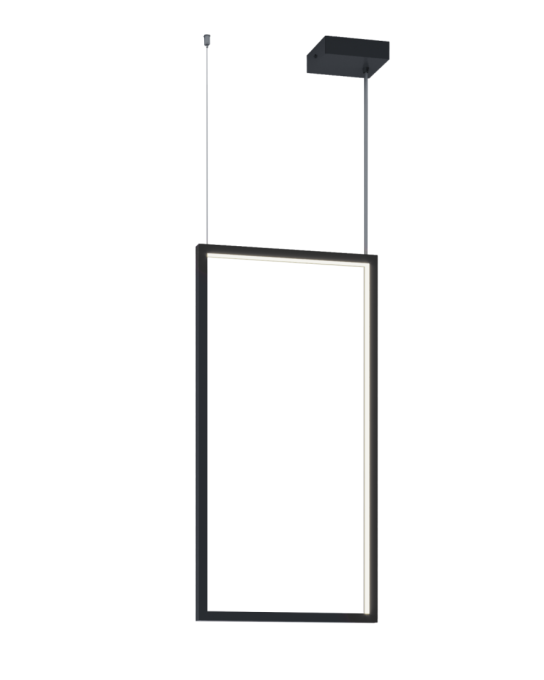 Pendente Montare Quadra Retangular 18,4 watts 600x200mm 28565