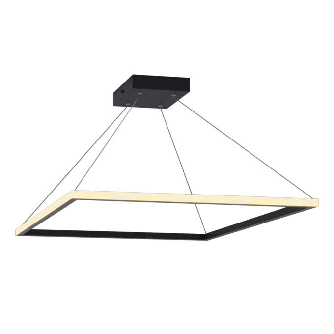 Pendente Montare Vega Led Externo 27,6 watts 600x600mm 33260