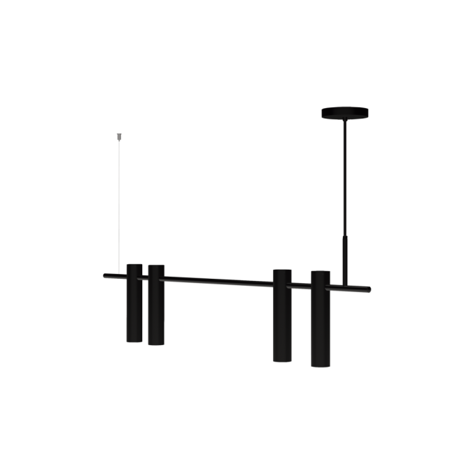 Pendente Montare Cetus 4L Mini Dicroica MR11 1000x100x250mm 316100