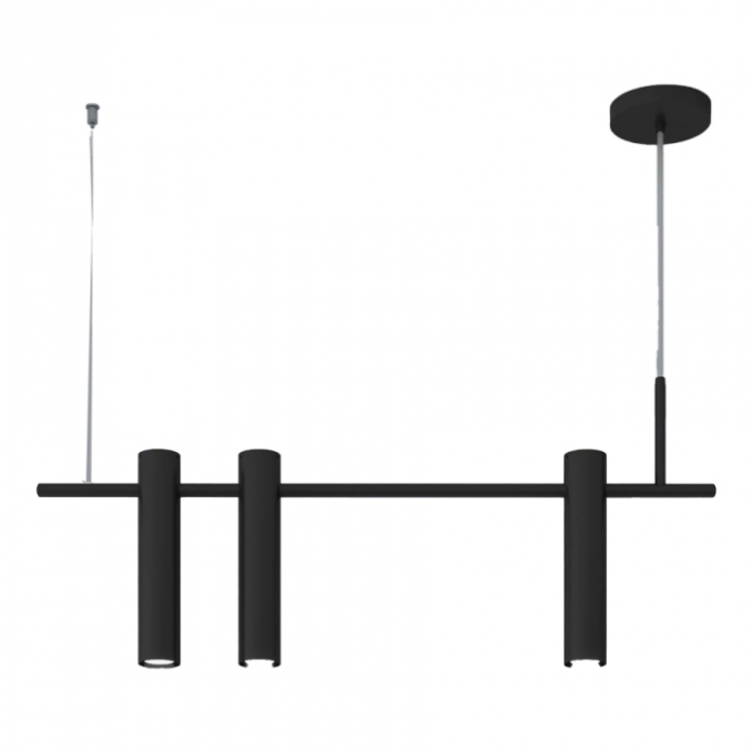 Pendente Montare Cetus 3L Mini Dicroica MR11 800x100x250mm 31480