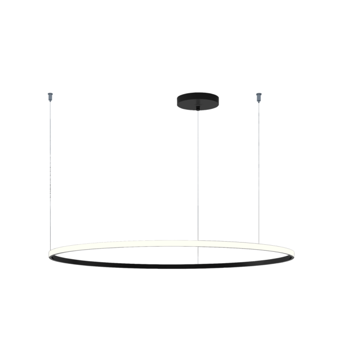 Pendente Montare Anello Plus Led Externo 43 watts Ø1200mm 126120