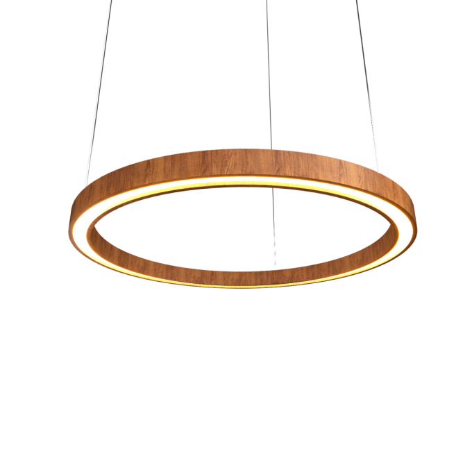 Pendente Accord Anel Frame Luz para Baixo 18 Watts 2700K Bivolt Ø500x40mm 1431LED