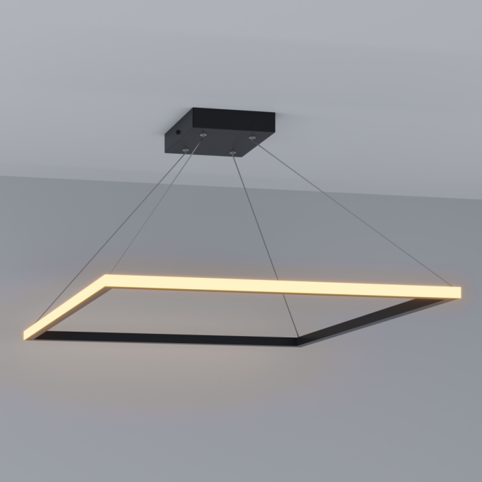 Pendente Montare Vega Led Externo 36,8 watts 800x800mm 33280