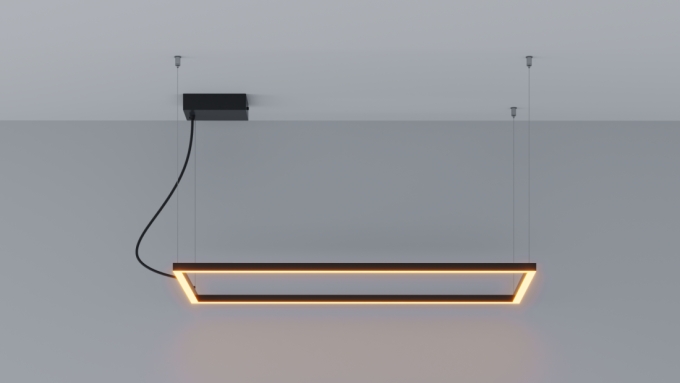 Pendente Montare Vega Plus Led Para Baixo 27,6 watts 800x400mm 33381