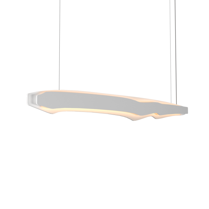 Pendente Accord Horizon Retangular 46 Watts 2700K Bivolt 1000x90x195mm 1470LED