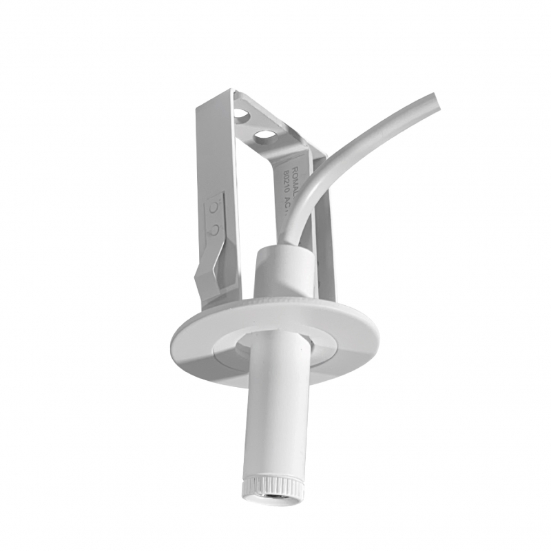 Mini Embutido Romalux para Spot Mini Angle Branco Ø50x60x40mm Waldir Jr. C0028
