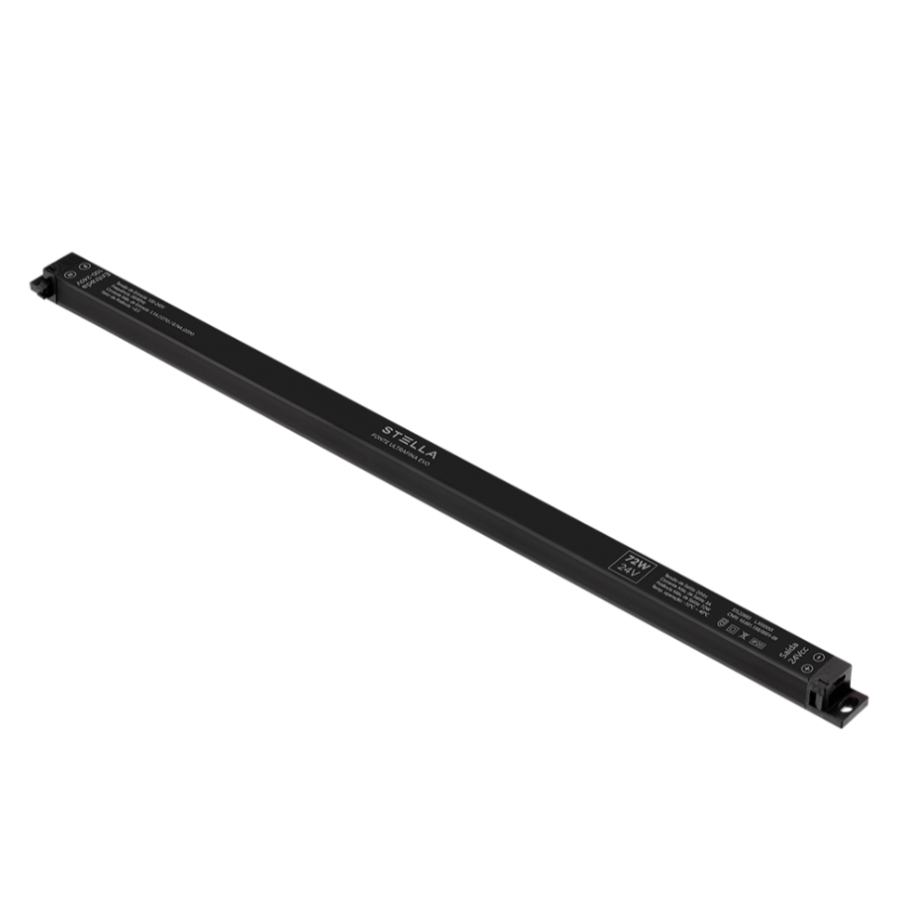 Fonte 24V Stella Ultrafina Evo 72 Watts IP20 Bivolt 422x16x18mm STL22685
