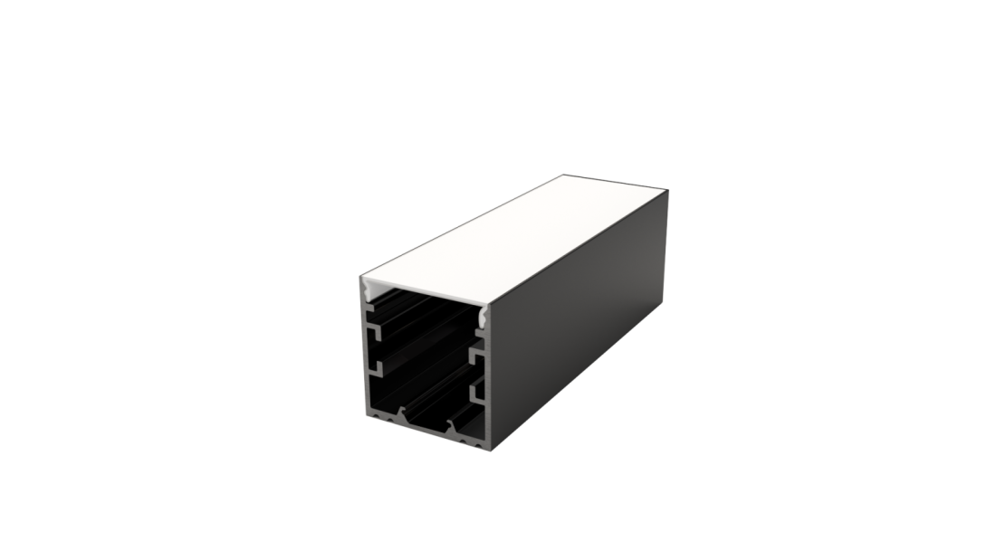 Perfil Sobrepor Sob Medida MK Iluminação 35x35mm (Somente Perfil) ALP09E
