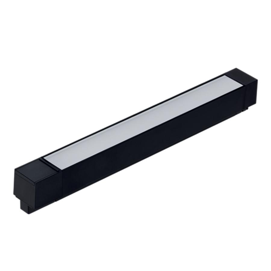 Luminária de Luz Geral Stella Linha Trace Preto 12,5 watts 3000K Bivolt 325x45x35mm STL22460PTO/30