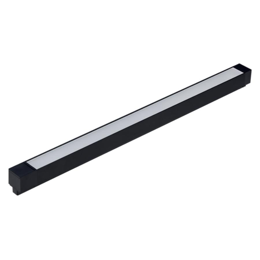 Luminária de Luz Geral Stella Linha Trace Preto 25 watts 3000K Bivolt 590x45x35mm STL22461PTO/30