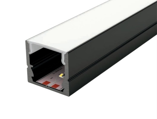 Perfil Sobrepor Sob Medida MK Iluminação 17x15mm (Somente Perfil) ALP04
