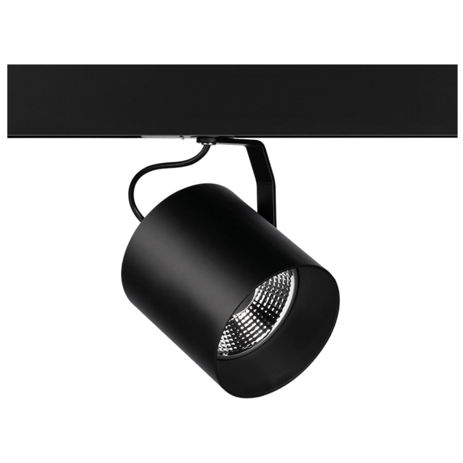 Spot Stella Flow para Linha Trace Preto 1L AR111 Ø123x130mm STL22457PTO