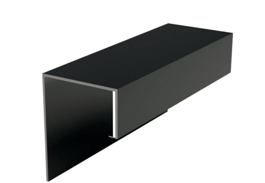 Perfil Sobrepor Sob Medida MK Iluminação para Rodapé 20x30x50mm (Somente Perfil) ALP14