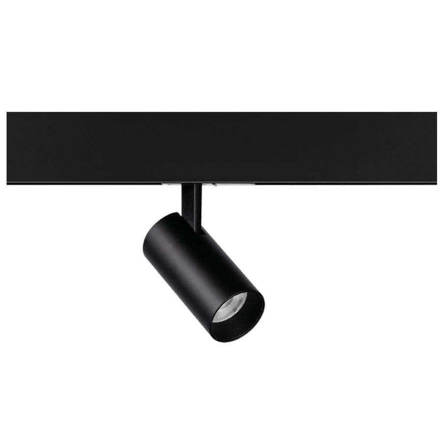 Spot para Trilho Stella Linha Trace Preto 5 watts 3000K Bivolt Ø50x102mm STL22416PTO/30