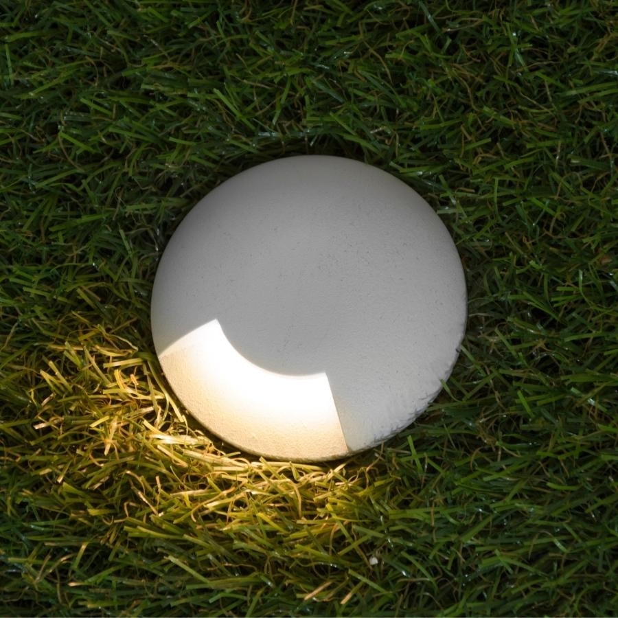 Embutido de Solo Nordecor Zola Branco 1 Facho 1 watt 24° IP67 3000K Ø60x94mm 6154