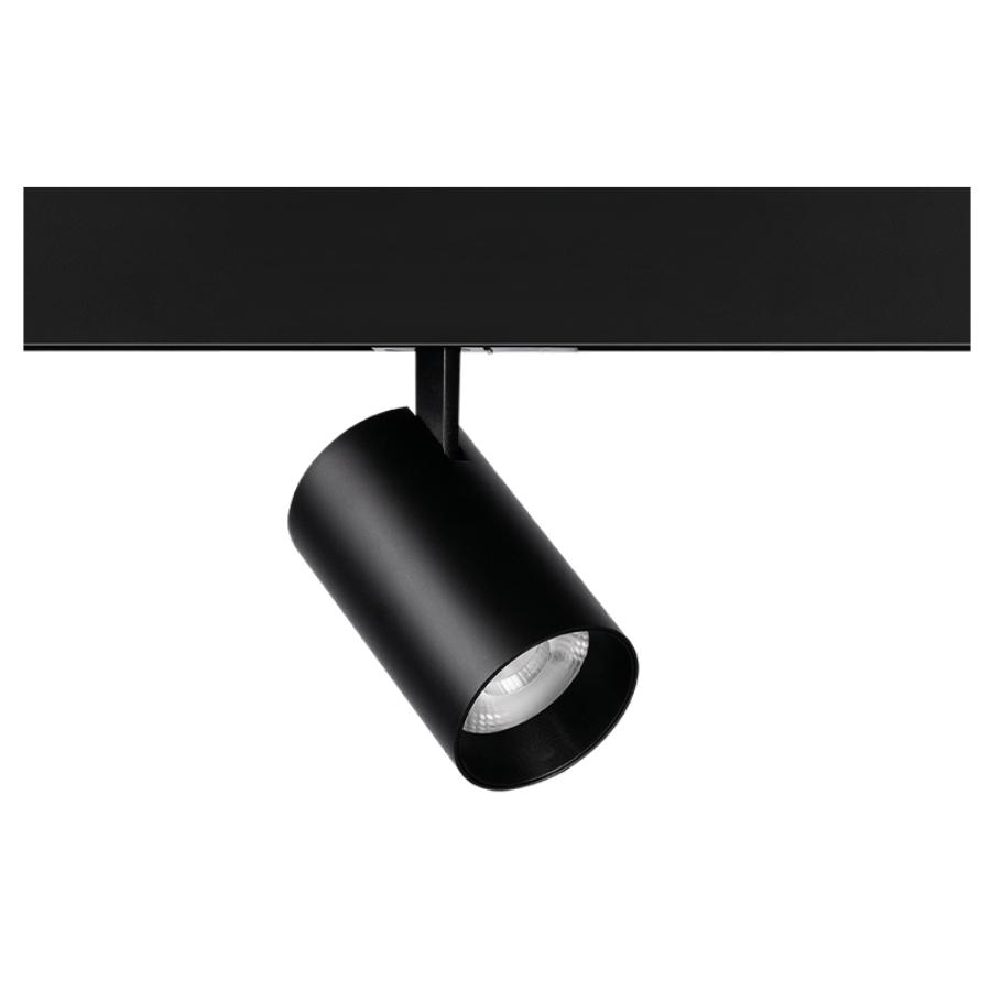 Spot para Trilho Stella Linha Trace Preto 11 watts 3000K Bivolt Ø74x122mm STL22418PTO/30