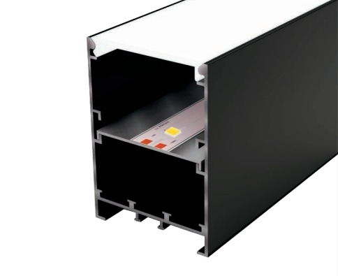 Perfil Sobrepor Sob Medida MK Iluminação 50x70mm (Somente Perfil) ALP18