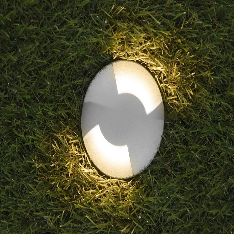 Embutido de Solo Nordecor Zola Branco Duplo Facho 1 watt 24° IP67 3000K Ø60x94mm 6155