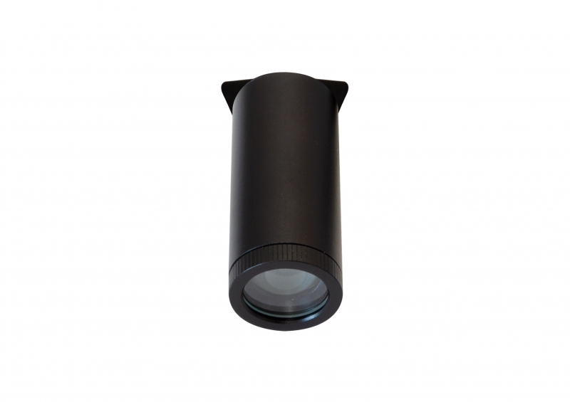 Spot Sobrepor Romalux Small Angle Externo Preto 5 watts 2700K 25° Bivolt IP67 Ø31x69mm 80226