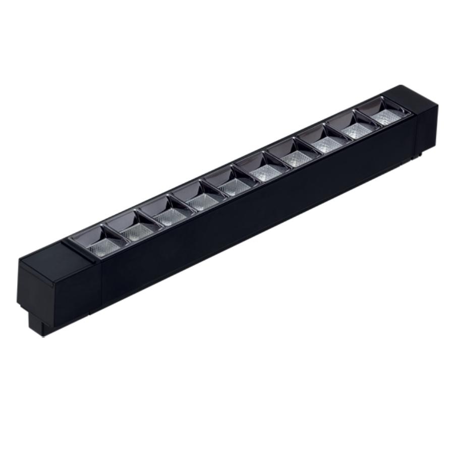Luminária de Luz Pontual Stella Linha Trace Preto 14 watts 3000K Bivolt 325x45x35mm STL22466PTO/30