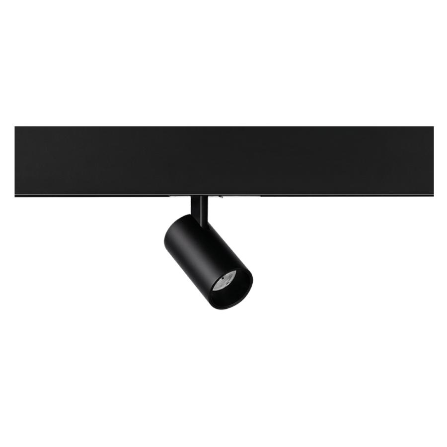 Spot para Trilho Stella Linha Trace Preto 3,5 watts 3000K Bivolt Ø40x70mm STL22415PTO/30