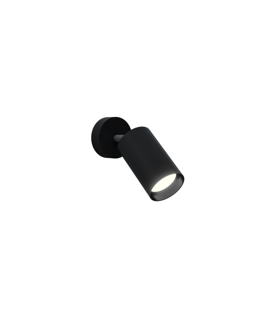 Arandela/Spot Montare Focco 1L Dicroica MR16 Ø65x170mm 24810