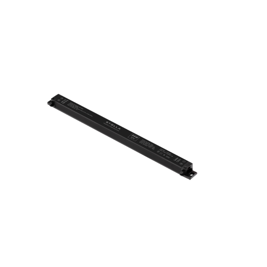 Fonte 12V Stella Ultrafina Evo 24 Watts IP20 Bivolt 280x16x18mm STL22691
