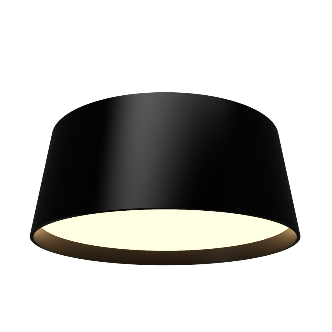 Plafon Accord Cônico Liso 3L E27 Ø450x280mm 5100
