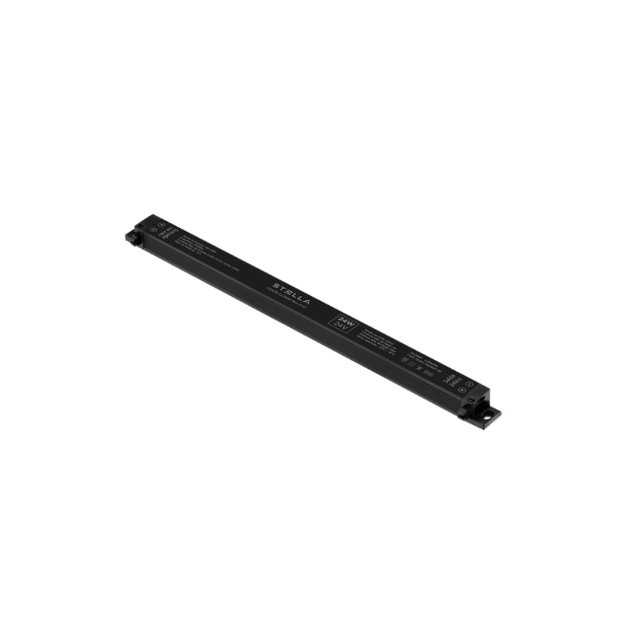 Fonte 24V Stella Ultrafina Evo 24 Watts IP20 Bivolt 280x16x18mm STL22681

