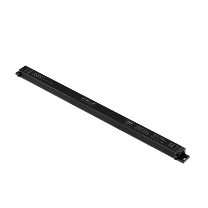 Fonte 24V Stella Ultrafina Evo 48 Watts IP20 Bivolt 362x16x18mm STL22683
