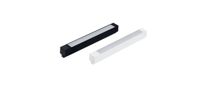 Luminária de Luz Geral Stella Linha Trace Branco 12,5 watts 4000K Bivolt 325x45x35mm STL22460BR/40