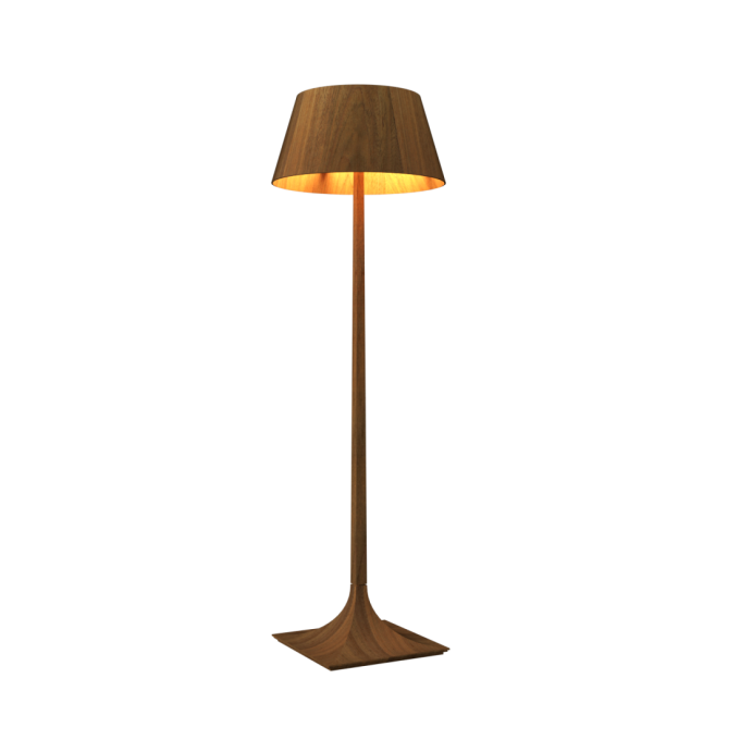 Coluna Accord Nostalgia Cúpula Madeira 1L E27 Ø560x1800mm 3044