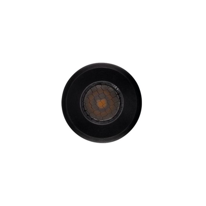 Balizador Solo Stella Way UP Recuado 1 Watt 3000K 24V Grade Antiofuscante Ø41x73mm Preto STL22712PTO/30