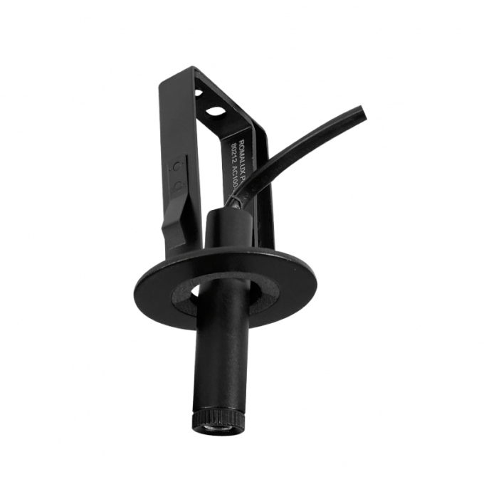 Mini Embutido Romalux para Spot Mini Angle Preto Ø50x60x40mm Waldir Jr. C0029