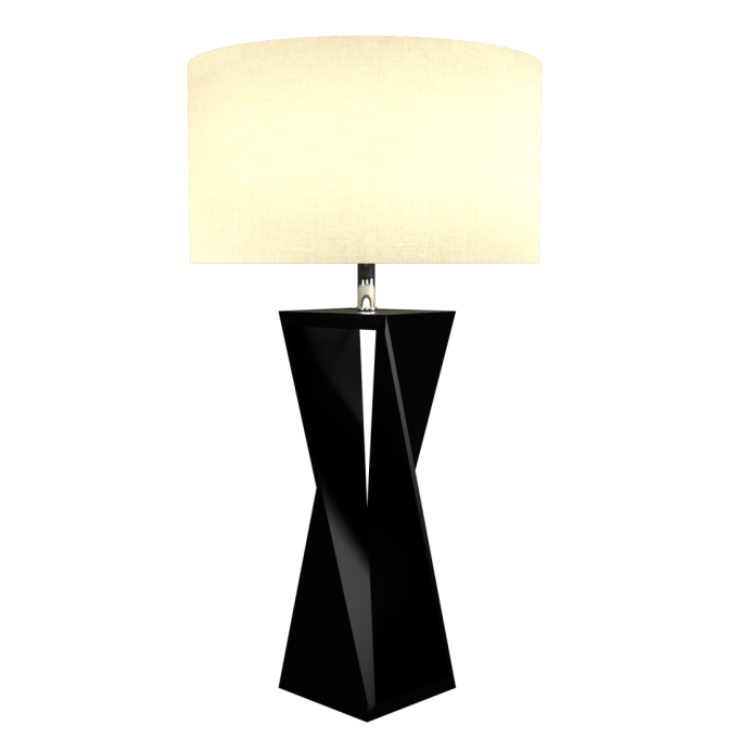 Abajur Accord Spin 1L E27 Ø450x730mm 7044